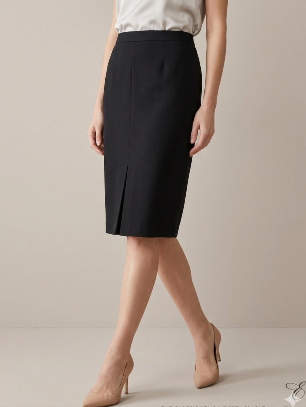 5 For $25✨️ Like New Vintage Scorpio Black Long Maxi Pencil Formal Skirt Womens